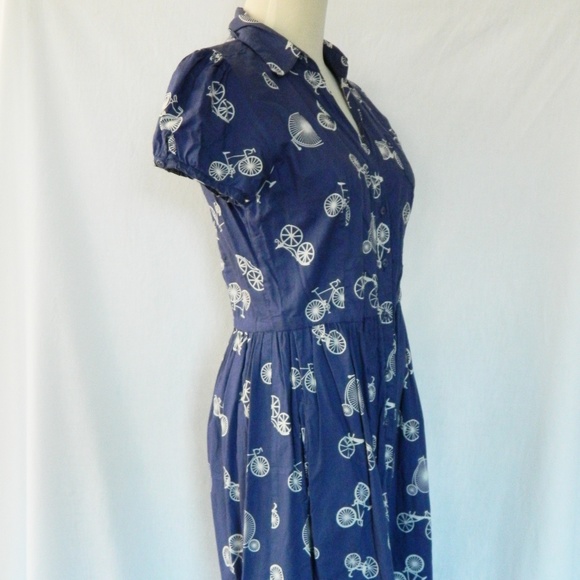 Anthropologie Porridge Two Wheeler Bicycle Dress - Picture 3 of 7